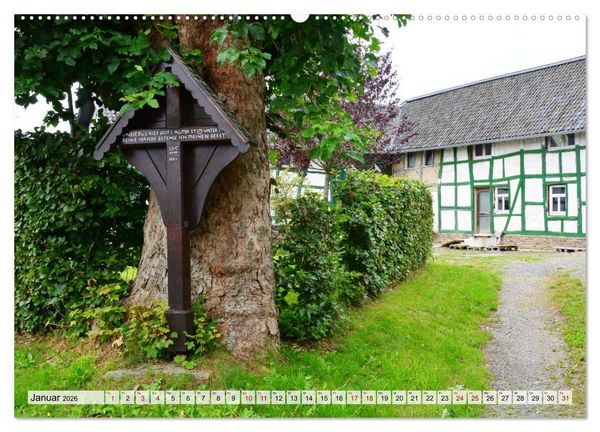 Produktbild: Eicherscheid - Ein Eifeldorf mit Charme und Sch&ouml;nheit (hochwertiger Premium Wandkalender 2026 DIN A2 quer), Kunstdruck in Hochglanz