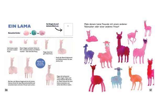 Produktbild: Wasserfarben-Spa&szlig;: Tiere malen. Mit wenigen Pinselstrichen. F&uuml;r Aquarell- und Wasserfarben.