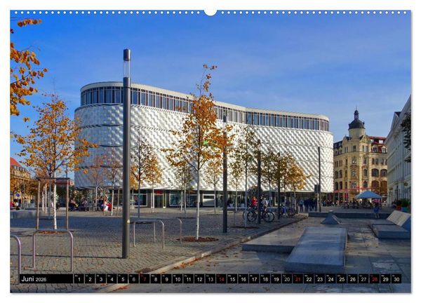 Produktbild: Reise durch Leipzig (Wandkalender 2026 DIN A2 quer), CALVENDO Monatskalender