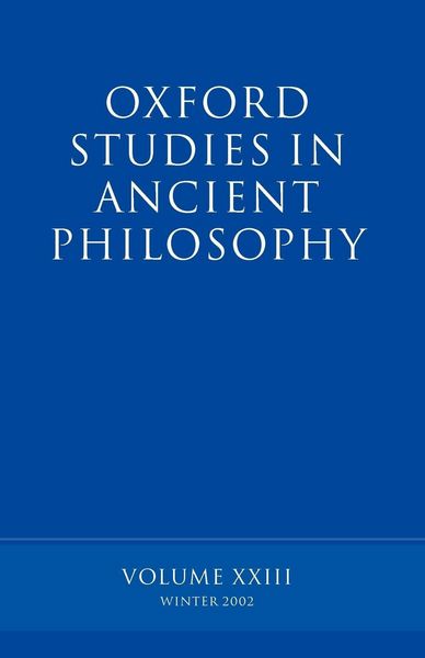 Produktbild: Oxford Studies in Ancient Philosophy