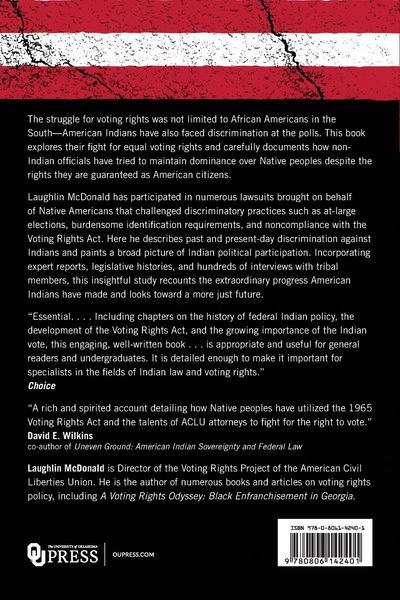 Produktbild: American Indians and the Fight for Equal Voting Rights