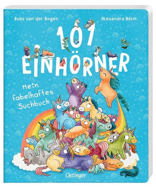 Produktbild: 101 Einh&ouml;rner. Mein fabelhaftes Suchbuch