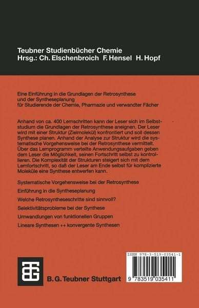 Produktbild: Organische Retrosynthese