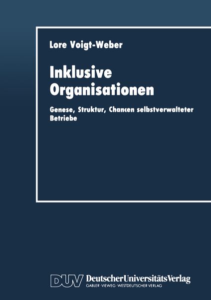 Produktbild: Inklusive Organisationen
