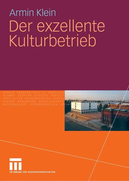 Produktbild: Der exzellente Kulturbetrieb
