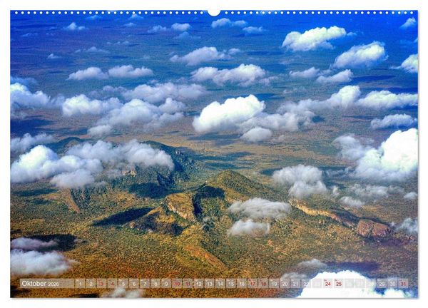 Produktbild: Afrika von oben (hochwertiger Premium Wandkalender 2026 DIN A2 quer), Kunstdruck in Hochglanz