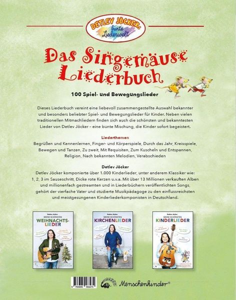 Produktbild: Das Singem&auml;use Liederbuch (Originalgetreue Neuauflage)