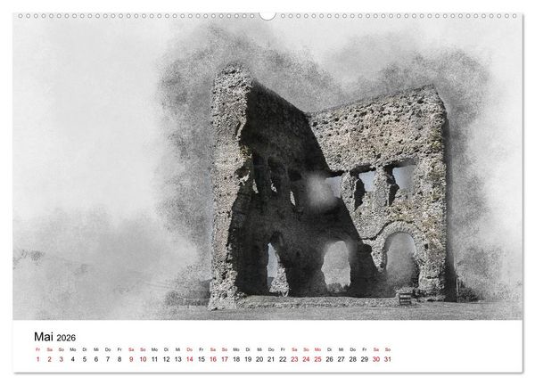 Produktbild: Zur Zeit der r&ouml;mischen Legion (Wandkalender 2026 DIN A2 quer), CALVENDO Monatskalender