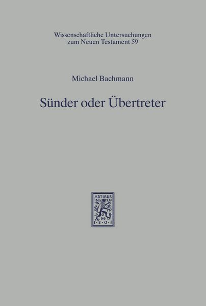Produktbild: S&uuml;nder oder &Uuml;bertreter