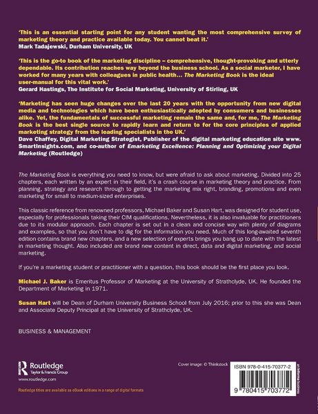 Produktbild: The Marketing Book