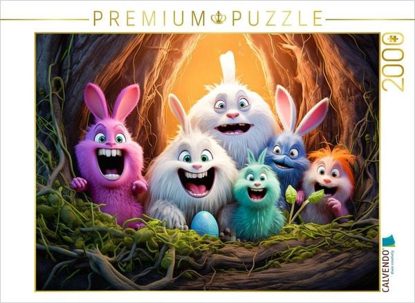 CALVENDO Puzzle Gobbleblort | 2000 Teile Lege-Größe 90x67cm Foto-Puzzle für glückliche Stunden