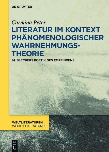Produktbild: Literatur im Kontext ph&auml;nomenologischer Wahrnehmungstheorie