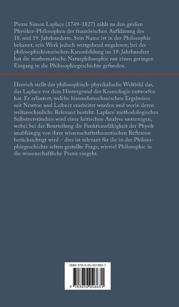 Produktbild: Die Fixierung des modernen Wissenschaftsideals durch Laplace