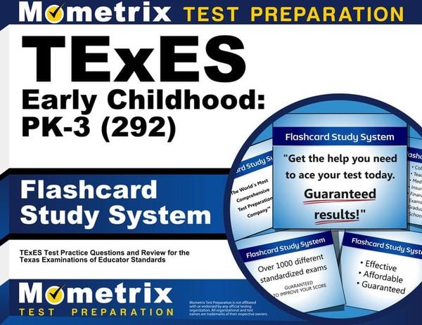 Produktbild: TExES Early Childhood: Pk-3 (292) Flashcard Study System