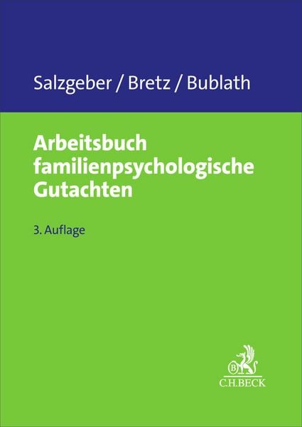 Produktbild: Arbeitsbuch familienpsychologische Gutachten