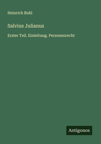 Produktbild: Salvius Julianus