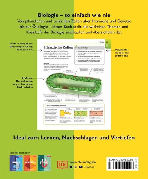 Produktbild: Visuelles Wissen. Biologie