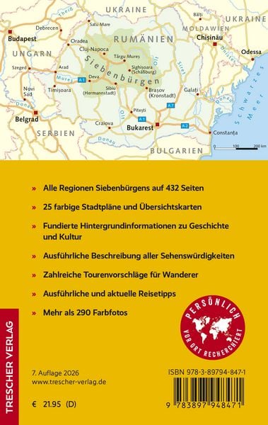 Produktbild: TRESCHER Reisef&uuml;hrer Siebenb&uuml;rgen