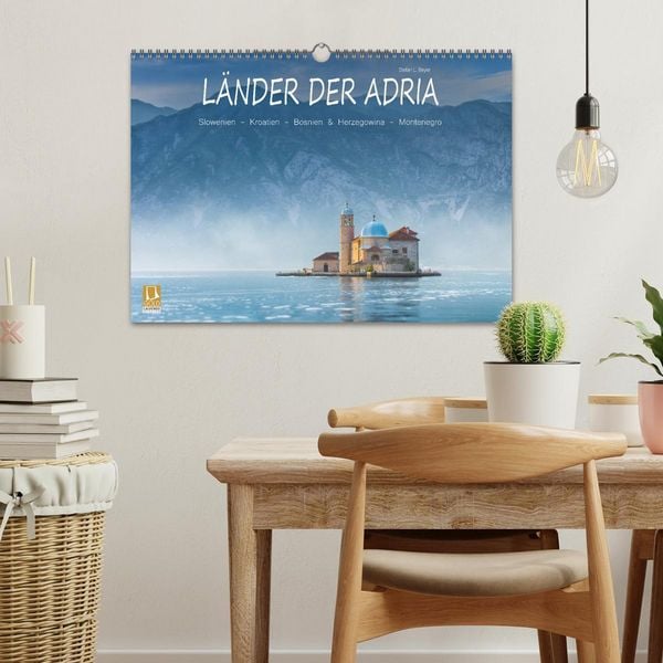 Produktbild: L&auml;nder der Adria (Wandkalender 2026 DIN A3 quer), CALVENDO Monatskalender