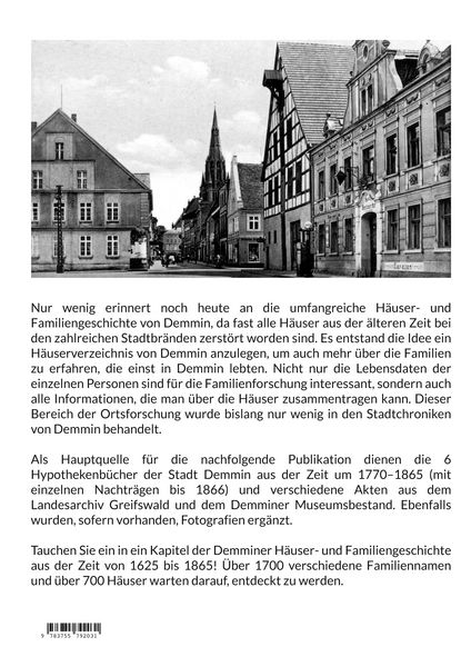 Produktbild: H&auml;user und Familien in Demmin