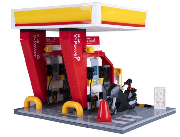 Produktbild: CaDA Shell Tankstelle Bricks