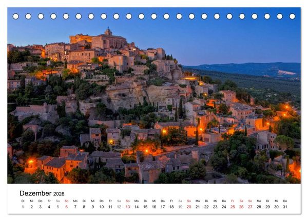 Produktbild: Provence - Zwischen Meer und Alpen (Tischkalender 2026 DIN A5 quer), CALVENDO Monatskalender