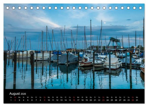 Produktbild: Kulturlandschaft Bodensee - Teil I (Tischkalender 2026 DIN A5 quer), CALVENDO Monatskalender