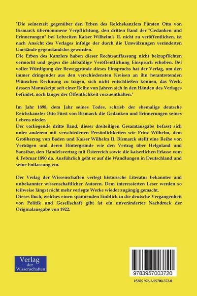 Produktbild: Gedanken und Erinnerungen
