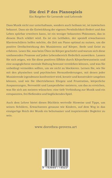 Produktbild: Die drei P des Pianospiels
