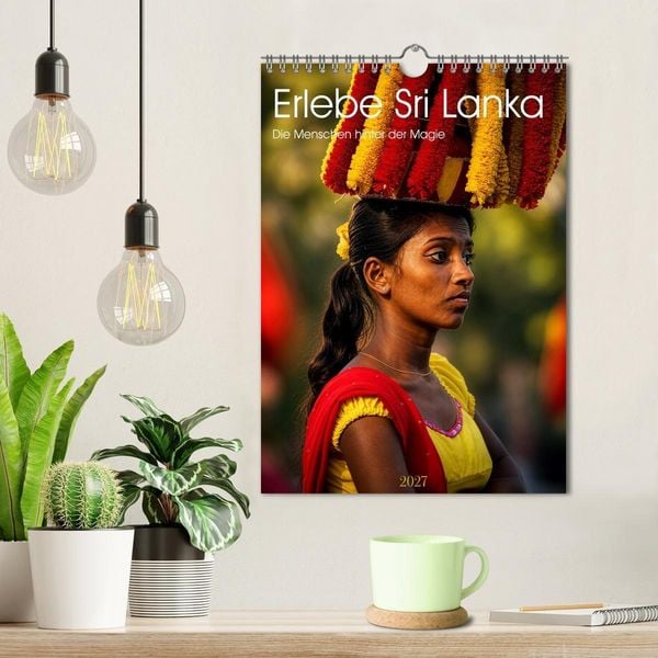 Produktbild: Erlebe Sri Lanka &ndash; Die Menschen hinter der Magie (Wandkalender 2027 DIN A4 hoch), CALVENDO Monatskalender