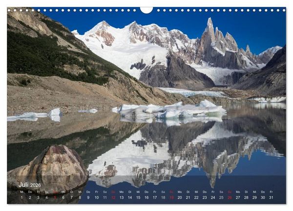 Produktbild: Majest&auml;tische Berge Cerro Torre Patagonien (Wandkalender 2026 DIN A3 quer), CALVENDO Monatskalender