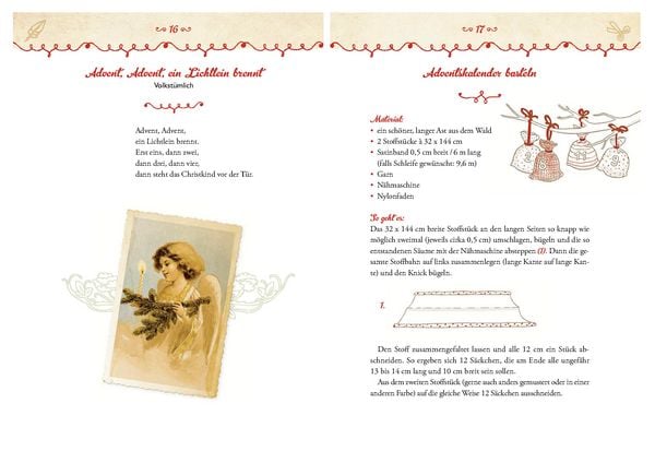 Produktbild: Das gro&szlig;e Hausbuch f&uuml;r die Weihnachtszeit. Singen, Dichten, Backen, Basteln f&uuml;r die ganze Familie
