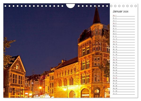 Produktbild: Kaiserstadt Aachen (Wandkalender 2026 DIN A4 quer), CALVENDO Monatskalender