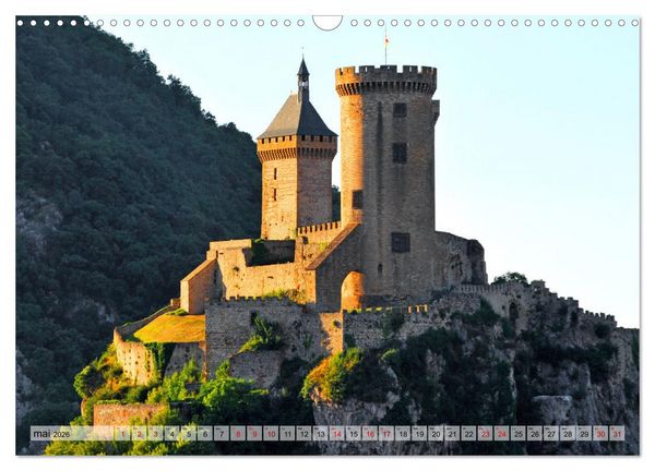 Produktbild: En pays Cathare (Calendrier mural 2026 DIN A3 vertical), CALVENDO calendrier mensuel