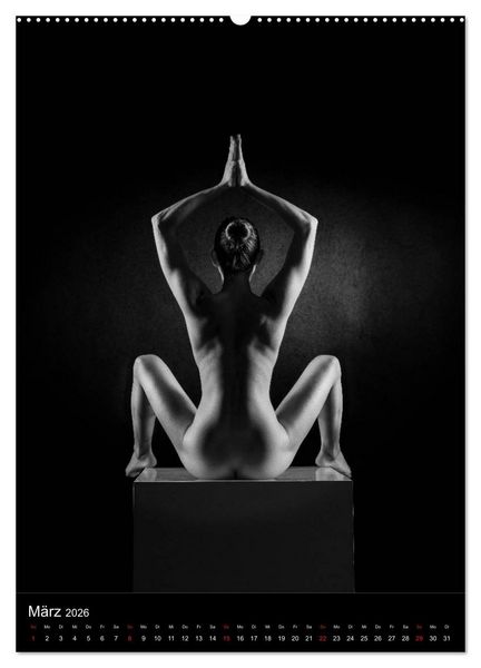 Produktbild: BODY SCULPTURE (Wandkalender 2026 DIN A2 hoch), CALVENDO Monatskalender