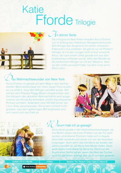 Produktbild: Katie Fforde - Trilogie [3 DVDs]