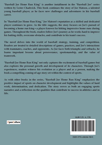 Produktbild: Baseball Joe Home Run King