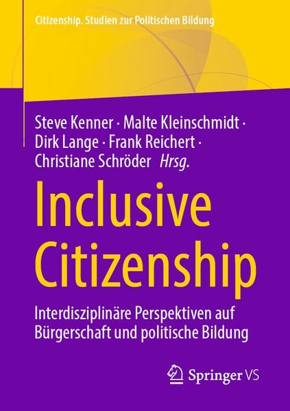 Inclusive Citizenship, Taschenbuch von , Springer Fachmedien Wiesbaden GmbH, 9783658457563