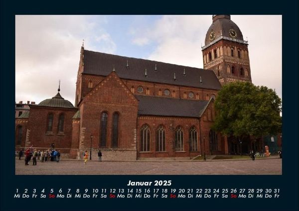 Produktbild: Religi&ouml;se Architektur 2025 Fotokalender DIN A4
