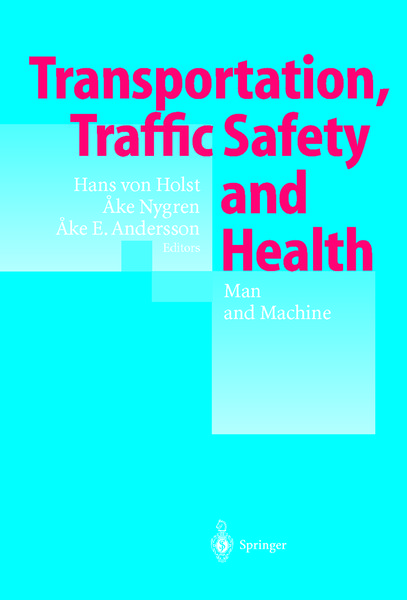 Produktbild: Transportation, Traffic Safety and Health &mdash; Man and Machine