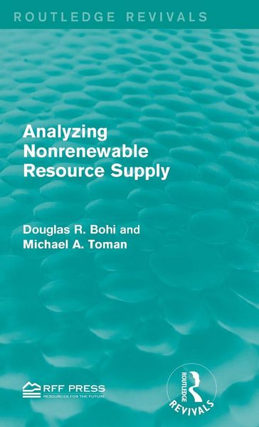 Produktbild: Analyzing Nonrenewable Resource Supply