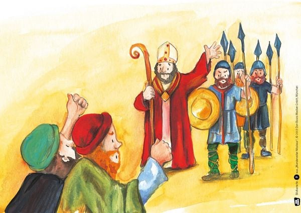 Produktbild: Wundervoller Nikolaus. Kamishibai Bildkartenset.