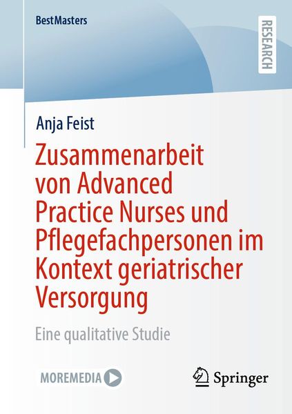 Produktbild: Zusammenarbeit von Advanced Practice Nurses und Pflegefachpersonen im Kontext geriatrischer Versorgung
