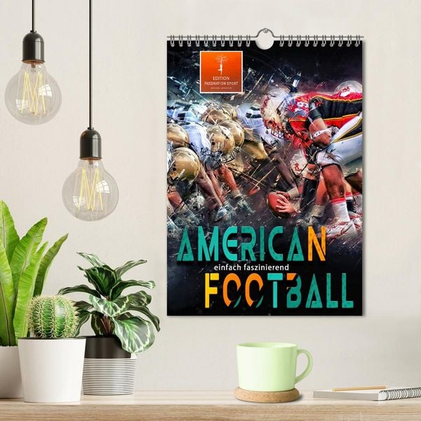Produktbild: American Football - einfach faszinierend (Wandkalender 2026 DIN A4 hoch), CALVENDO Monatskalender