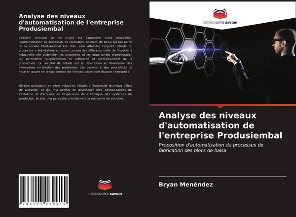 Produktbild: Analyse des niveaux d'automatisation de l'entreprise Produsiembal
