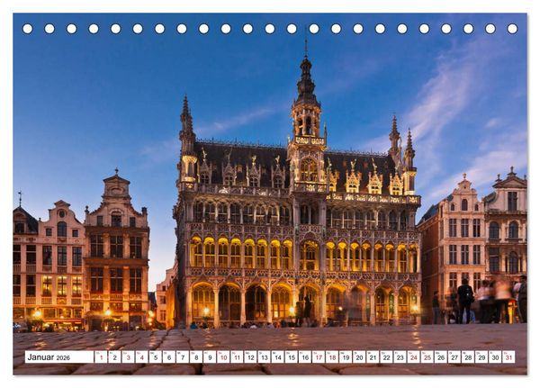 Produktbild: Europas Hauptst&auml;dte &ndash; lebenswerte Metropolen (Tischkalender 2026 DIN A5 quer), CALVENDO Monatskalender