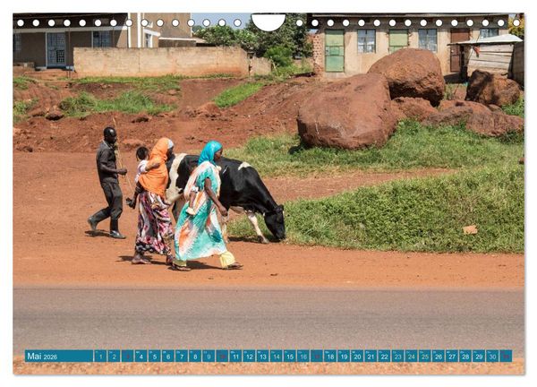 Produktbild: Geheimtipp Uganda (Wandkalender 2026 DIN A4 quer), CALVENDO Monatskalender