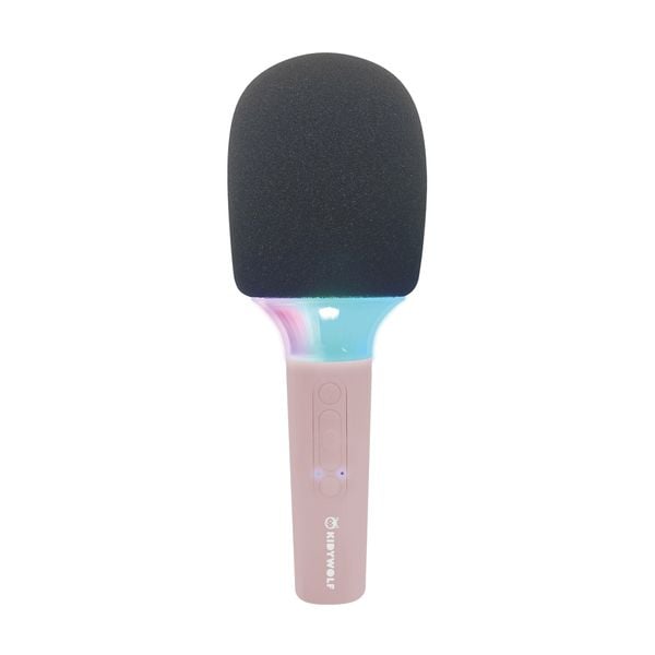 Produktbild: KIDYWOLF - Mikrofon Bluetooth mit Licht rosa