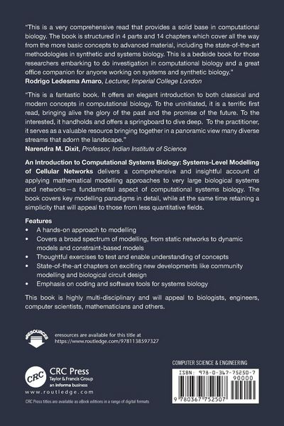 Produktbild: An Introduction to Computational Systems Biology
