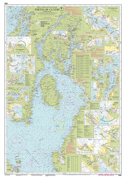 Produktbild: C63 Firth of Clyde, Imray Chart